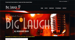 Desktop Screenshot of biglaughlive.com